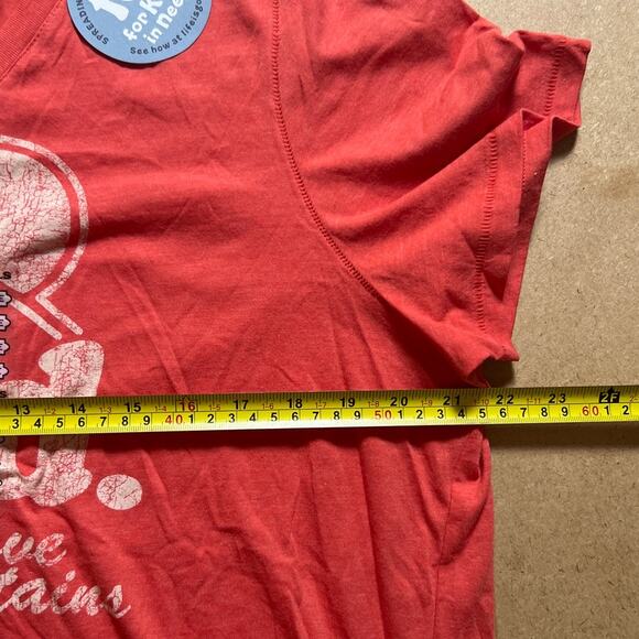 NWT Life Is Good Red Women T-Shirt Size 2XL - Picture 5 of 6